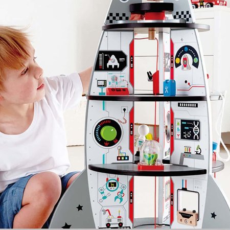 Hape Игровой набор Четырехступенчатый космический корабль