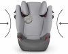 Cybex Автокресло Solution M-Fix (15-36 кг) / цвет Grey Rabbit (серый)