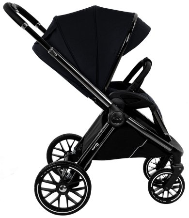 Коляска 2в1 Mayla Lux короб+прогул.  (Black)
