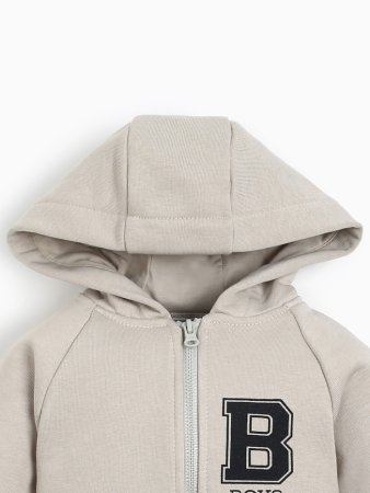 (м)Толстовка и брюки,Street style,БЕЖ (р.86-92)