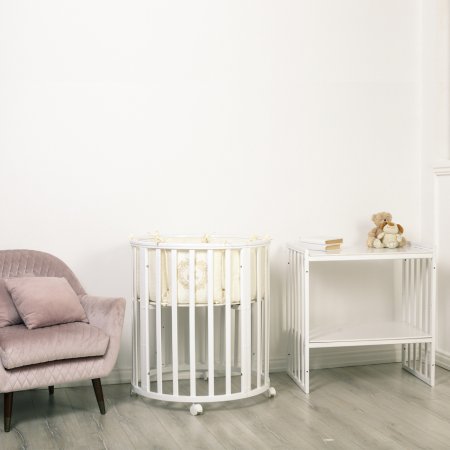 Incanto Кроватка детская Mimi 7 в 1 / цвет белый