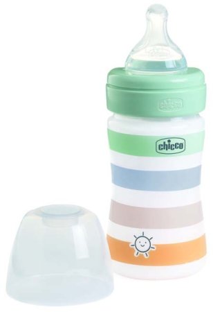 Chicco Бутылочка Well-Being Boy, 0+, 150 мл / цвет зеленый