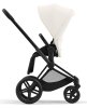 Коляска Cybex Priam IV Matt Black 2 в 1 спал.блок (Off White)