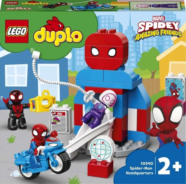 LEGO DUPLO Конструктор "Штаб-квартира Человека-паука", 36 элементов
