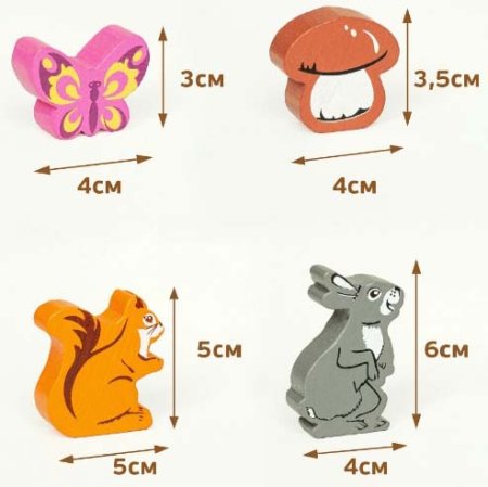 Томик Доска-вкладыш "Лес"