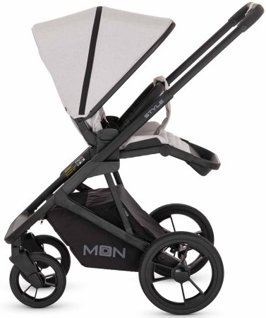 Moon Коляска 2 в 1 Style 2023 / цвет Ice (светло-серый)