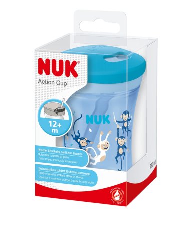 NUK EVOLUTION Поильник "Action" 230 мл для мальчиков