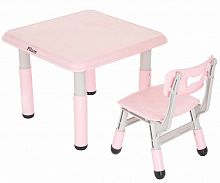 Pituso Набор: столик со стульчиком / цвет pink (розовый)					