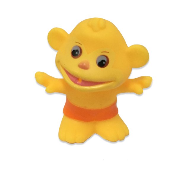 ABtoys Веселое купание игрушка-брызгалка, в наборе с трамплином, 2 вида в ассортименте бегемот и обезьяна