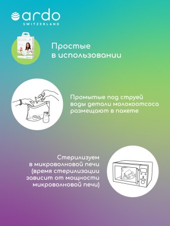 Ardo Пакеты для стерилизации и хранения Easy Clean, 5 штук