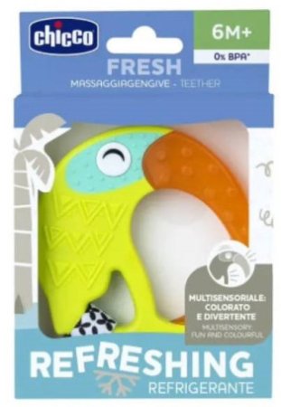 Chicco Игрушка с зубным кольцом Тукан