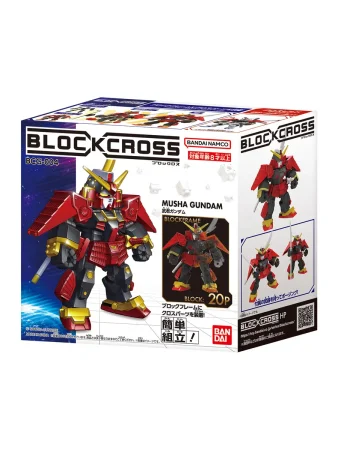 БЛОКРОСС. Сборная модель MUSHA GUNDAM. BLOCKCROSS
