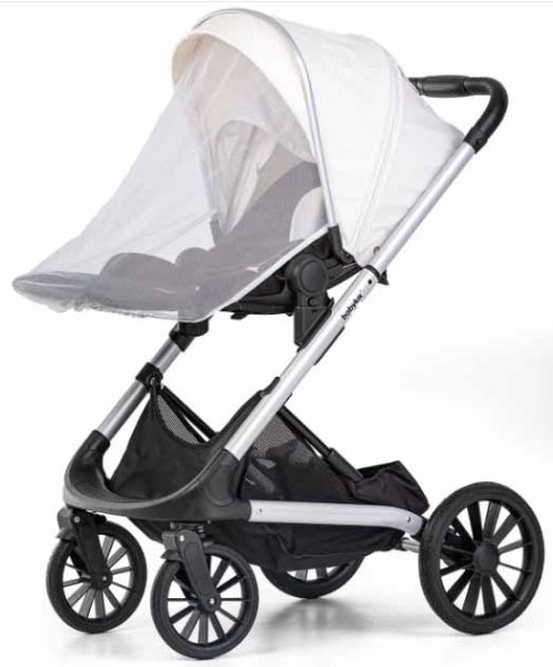 Babylux Коляска 2 в 1 XR / цвет белый, рама серебро