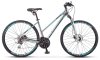Велосипед Stels Cross-150 D Lady (28", V010, 15,5", хром)