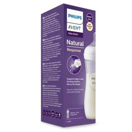 Avent Бутылочка для кормления Natural Response, 330 мл, пластик