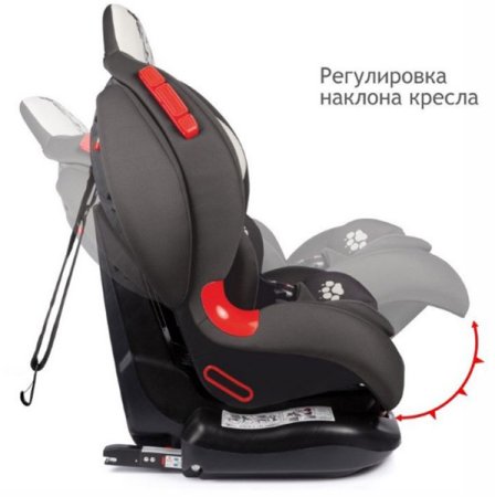 Siger Автокресло Кокон Isofix (9-25 кг) / цвет серо-бежевый