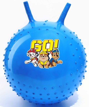 Paw Patrol Мяч-прыгун массажный с рожками "Go"