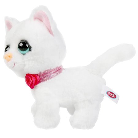 Мой Питомец Игрушка мягкая "Кошка Снежинка", 16 см
