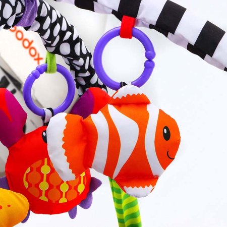 Крошка Я Развивающий коврик 3 в 1 «Черепаха»