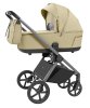 Carrello Ultra Коляска детская 2в1 арт.CRL-6527 /цвет Soft Beige 2025 Grey Metallic рама 
