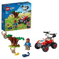 LEGO City Конструктор "Спасательный вездеход для зверей"					