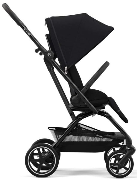 Cybex Прогулочная коляска Eezy S Twist+ 2 BLK / цвет Magic Black (черный)