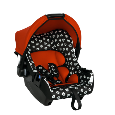 Siger Автолюлька детская Эгида Люкс, серия Disney baby, гр.0+ / цвет Микки Маус мим красный