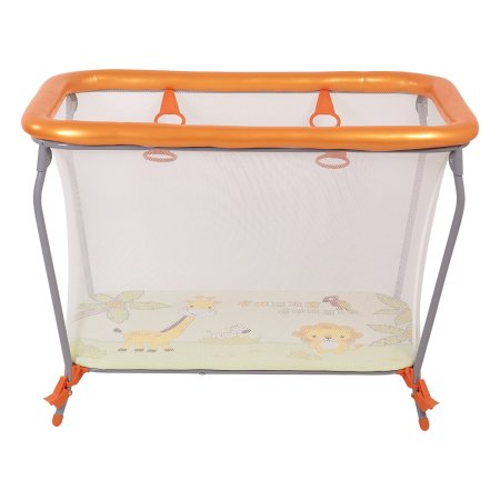Polini kids Манеж Basic / цвет Оранжевый, Джунгли