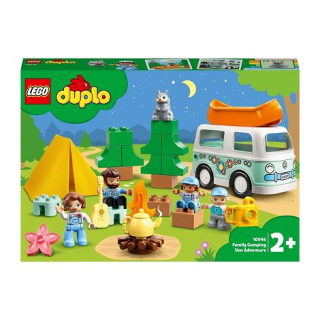LEGO DUPLO Конструктор "Семейное приключение на микроавтобусе"