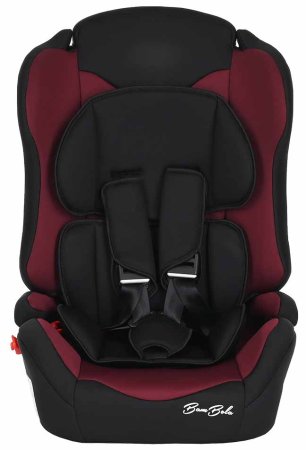 Bambola Автокресло Primo (9-36 кг) / цвет черный-бордо