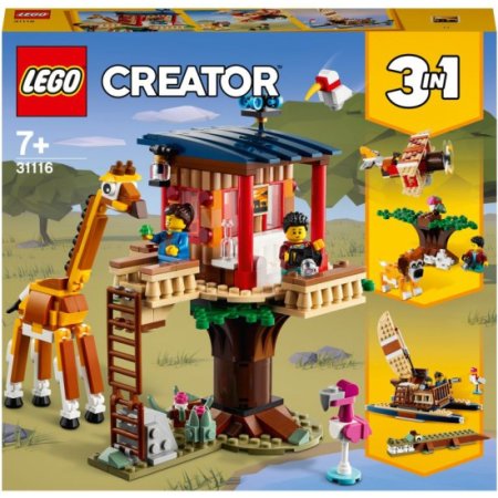 LEGO CREATOR Конструктор "Домик на дереве для сафари", 397 деталей