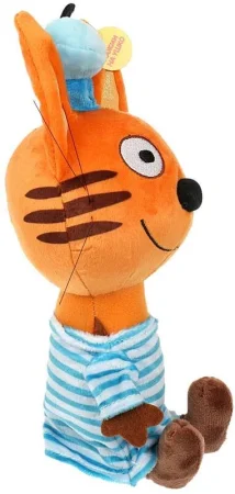 380479 Игрушка мягкая Три Кота Коржик 18см, муз. чип, в пак. МУЛЬТИ-ПУЛЬТИ в кор.24шт