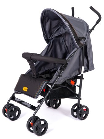 (Т) Коляска Bambini Moretti KIKA  (Grey/Black)