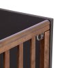 Polini kids Кровать Porto 1300 / цвет графит-дуб крафт