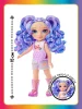 RAINBOW HIGH(Рейнбоу Хай) Кукла Littles Аметист 15 см фиолетовая с аксессуарами