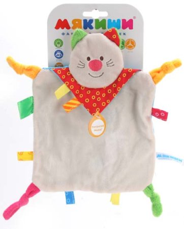 Мякиши Игрушка платочек «Котенок»