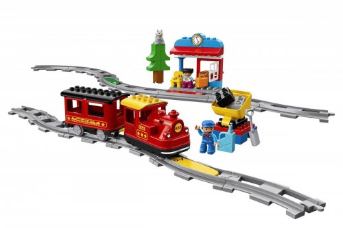 Lego Duplo Конструктор "Поезд на паровой тяге" / цвет мультиколор