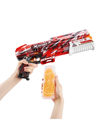 Игровой набор ZURU X-Shot HYPERGEL Клатч (бластер, 5000 снарядов-гранул, защитные очки)