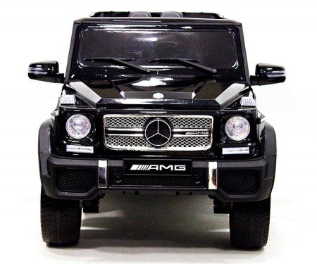 RiverToys Детский электромобиль Мercedes-Benz AMG G65 4WD / черный глянец