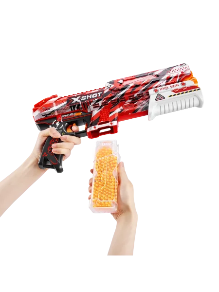 Игровой набор ZURU X-Shot HYPERGEL Клатч (бластер, 5000 снарядов-гранул, защитные очки)