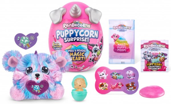 Zuru Игрушка-сюрприз Rainbocorns Puppycorn Surprise