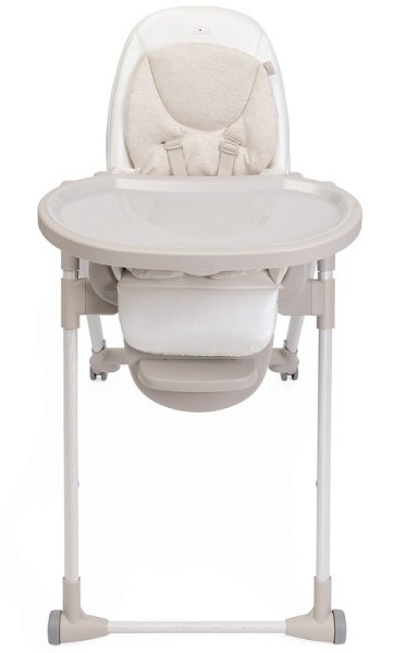 Chicco Стульчик для кормления Polly Armonia / цвет Motherpearl (белый)