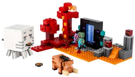 Lego Minecraft Конструктор "Засада у Нижнего портала"
