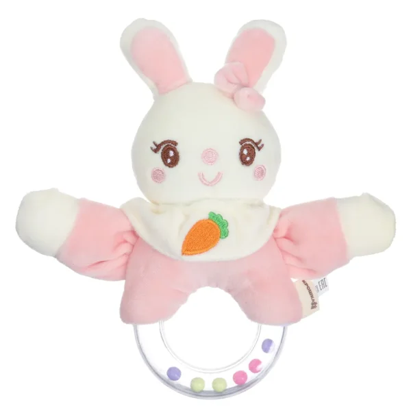 Крошка Я Мягкая погремушка «Милая зайка», от 3 мес.арт.9900338