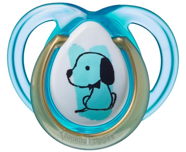 Tommee Tippee Пустышка силиконовая Moda для мальчиков, 0-6 месяцев, 2 штуки