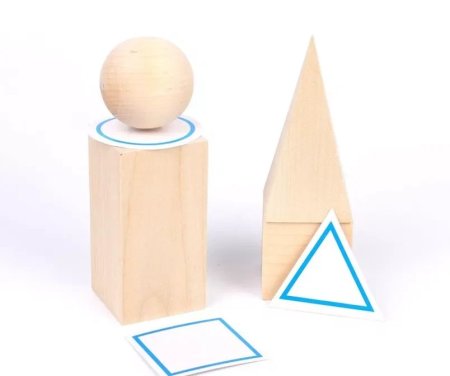 Настольная игра набор "Геометрические тела" Н-39