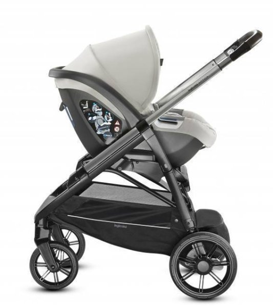 Inglesina Автокресло Cab для коляски Aptica, группа 0+ (10013070/031218/0050020/3, Италия) / цвет Iceberg Grey