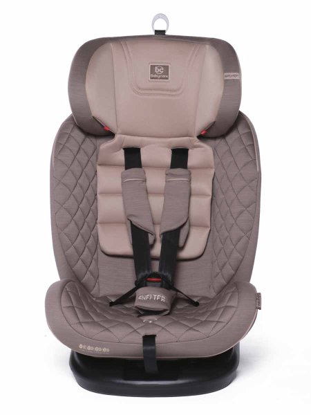 Babyсare Автокресло "Shelter", 0-36 кг (0-12лет), цвет / Эко Песочно-коричневый/Бежевый (Sand Brown/Beige)