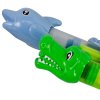 1toy Аквамания водяная помпа в виде дельфина/крокодила 47 см