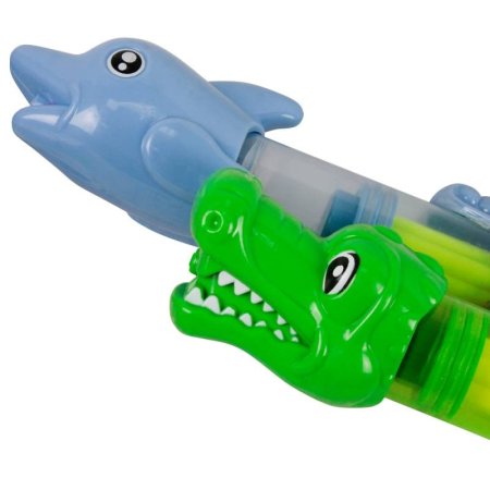 1toy Аквамания водяная помпа в виде дельфина/крокодила 47 см